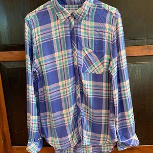 NWOT - BLL New York Women's Plaid Shirt - S/P